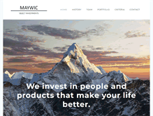 Tablet Screenshot of maywic.com